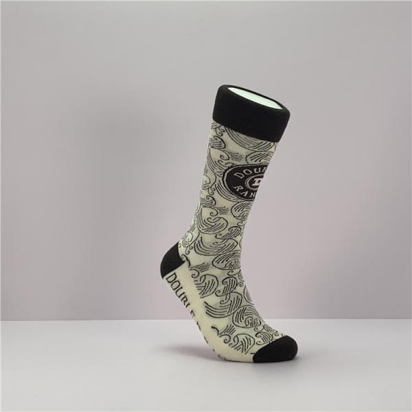 Ankle Length Cycling Socks Breathable and Anti Slip with Combed Cotton Material