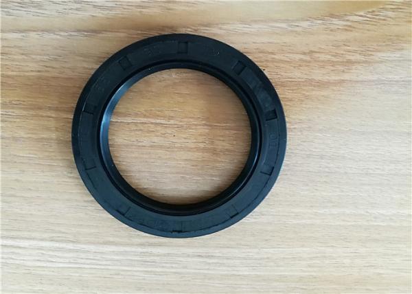 Selo do óleo de esqueleto preto de FKM TC NBR, anéis-O de borracha 65*90*12 para a manivela da motocicleta