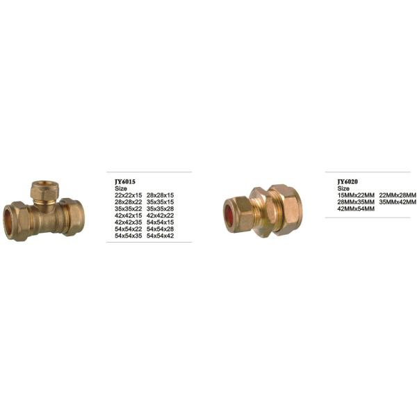 Copper Core Forged Brass Pipe Fittings Compression Pipe Cap BS864-2 Standard