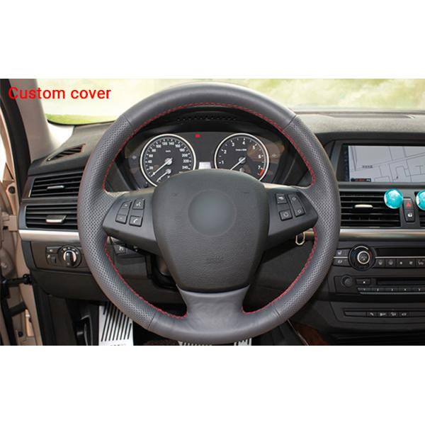 3-Spoke Wheel Mewant Steering Wheel Cover for BMW 1 Series E81 E82 E87 E88 2008-2013