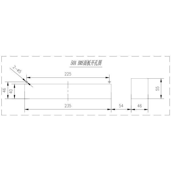 30S-75S 100A Lithium Battery BMS with CAN RS485 Communication
