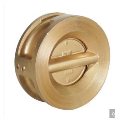 Brass Stainless Steel Spring Duo Dual check valves Wafer Butterfly Non-Return WCB