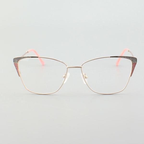 6 Colours Female Anti Blue Light Stainless Steel Eyewear