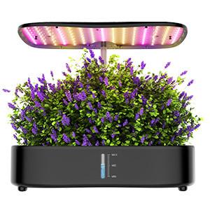 24 Watt Indoor Mini Garden Hydroponic Growing System 3 Mode 110-240VAC