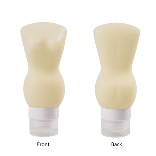 Unique Human Body Shape Travel Size Bottles , Business Trip Travel Shampoo Bottles