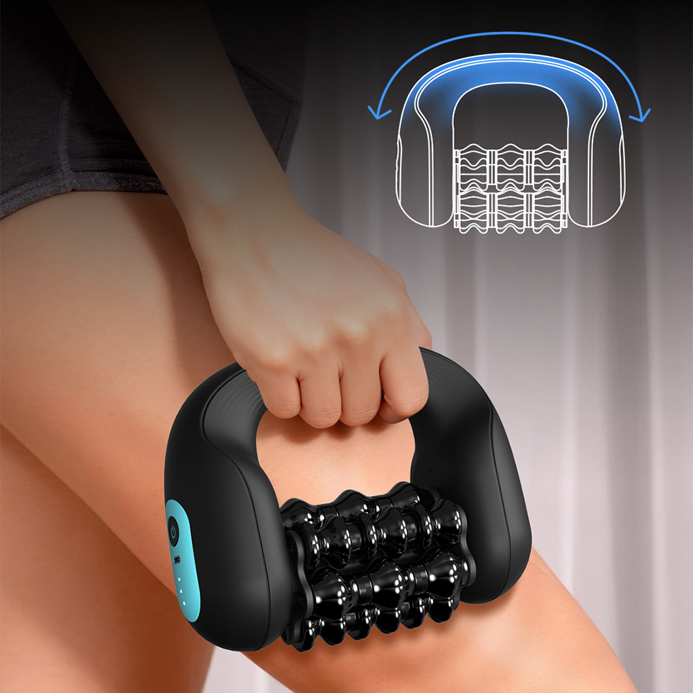 3-Speed Massage Roller Stick for Legs Foot & Calf Muscle Stimulator Rolling