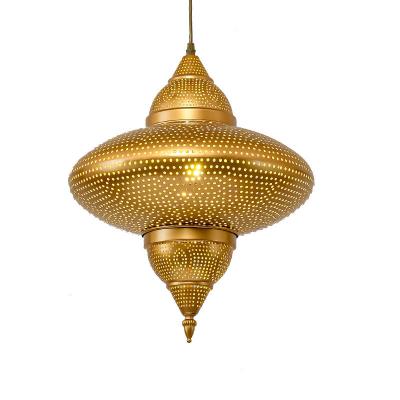 Southeast Asian Unique Copper Hanging Light For Bathroom Large Sizes