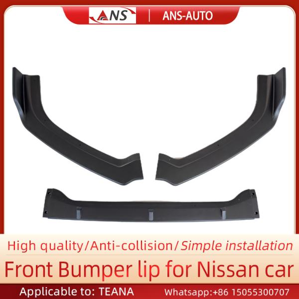 ABS Corrosion Resistant Universal Rear Bumper Lip Splitter For Nissan Teana