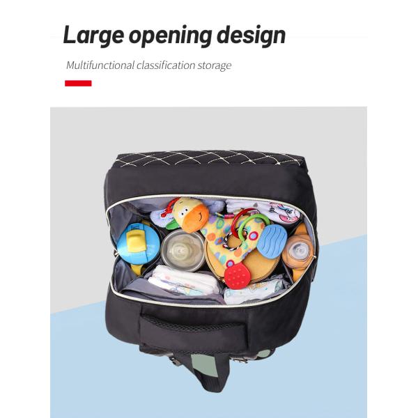 New Large-capacity Diaper Bag Multi functional Backpack Mummy Bag Small Fresh Mother and Baby Backpack