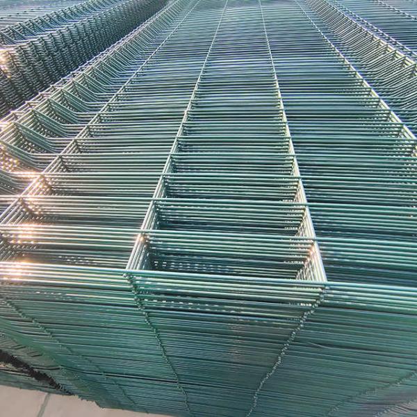 Customizable 316 Welded Mesh Fencing Plastic Sprayed Blue Green For Protection