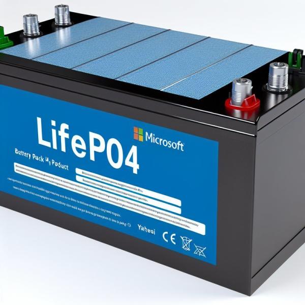 Química segura Batería LiFePO4 para almacenamiento de energía solar en aplicaciones solares