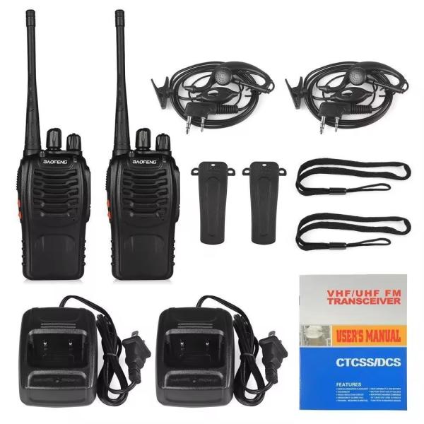 400-470MHz Battery Capacity 1500mAh BAOFENG BF-888S Single Band Handheld Walkie Talkie