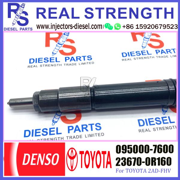Injecteur de carburant commun de rail 095000-6900 095000-7240 095000-7250 095000-7600 pour les Toyo-ventres Rav4