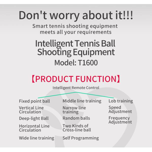 Красная черная емкость шариков ПК поддержки 160 машины стрельбы теннисного мяча цвета для тренировки практики