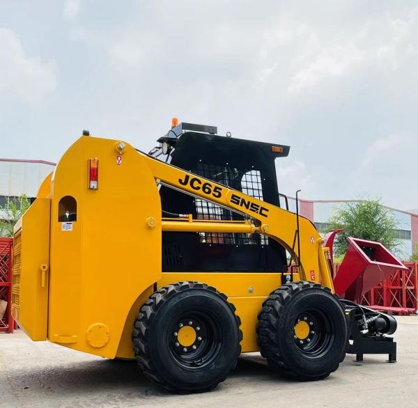 SNSC Mini Tractor Backhoe Steer Loader 2700kg Capacity and 2380mm Dumping Height