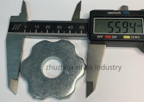 6 Points Tungsten Carbide Cutters Tipped (TCT) Scarifier Cutters For Grooving Walkways