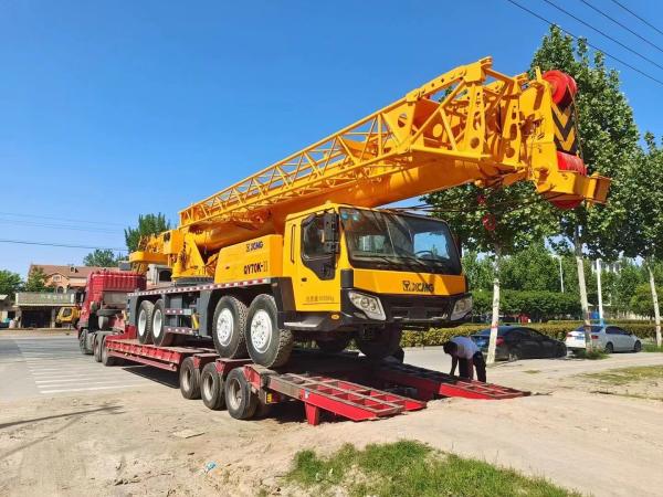 XCMG QY70KA Truck Mounted Used Crane 70T 480HP For Wind Farm Installations
