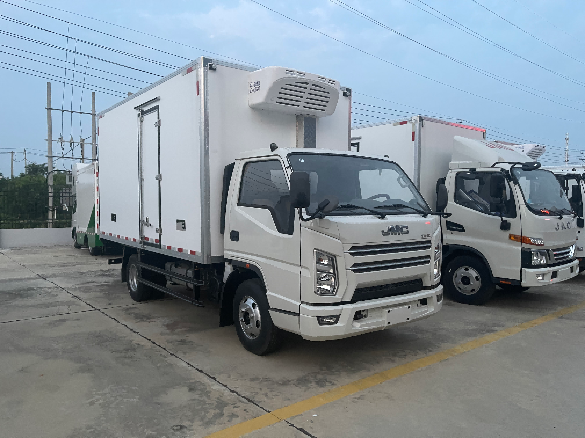 JMC 5ton Payload Euro 5 Emission Standard Refrigerated Truck with Thermo King Unit