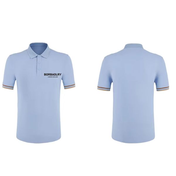 2026 Newest Comfortable Custom Color LogoBlue Sport Polo Shirt Manufacturer