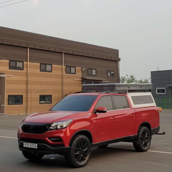 Upgrade Your Camping Gear with Ssangyong Rexton Sports KHAN Truck Canopy Pop-Top Camper