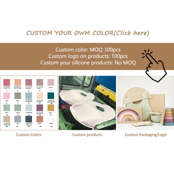 Розовый шарик прорезывания зубов силикона ювелирных изделий не токсический для подарка младенца DIY