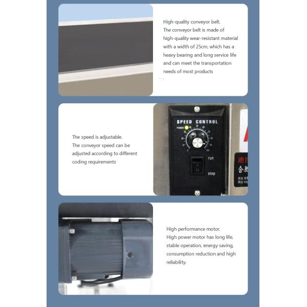 2-12.7mm Print Dimension Industrial TIJ Inkjet Printer for Bottle Plastic Pouches Bags