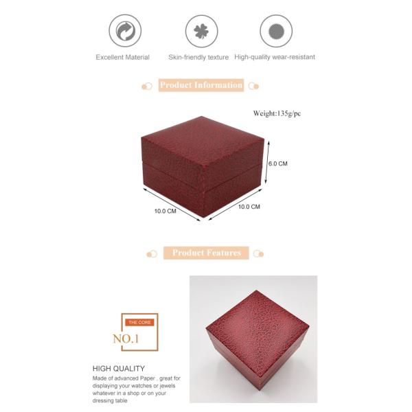 картон аксессуаров наручных часов коробки дозора 7.5cm простой пакуя одиночный