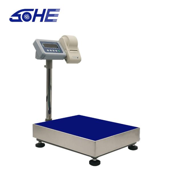 Customized OBM Support High Precision Barcode Label Printing Scale Platform Bench Scale