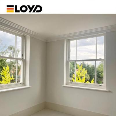 Energy-Efficient Double Single Hung Window with Thermal Break