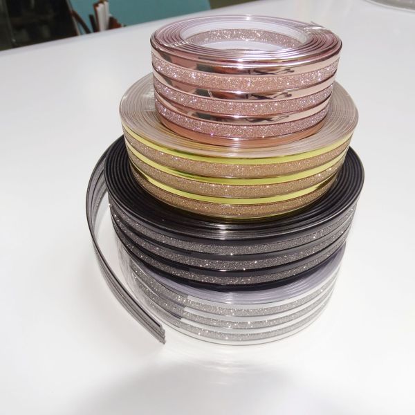 Furniture Accessories Decorative Straps Edge Webbing Sofa Hardware Stripe PVC Upholstery Stripes