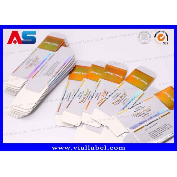 Hologram Printing 10ml Vial Boxes For Methenolone Enanthate Vial Packaging