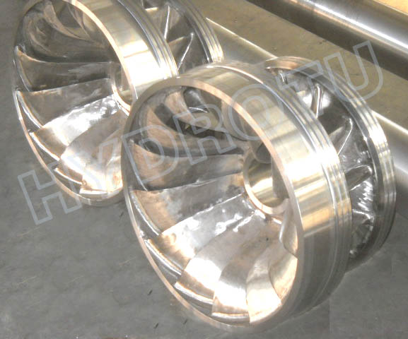 Adaptable Francis Turbine Runner Stainless Steel 10m-300m Head Range Hydropower Component