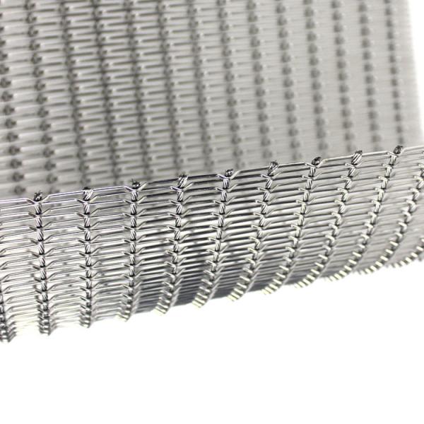 Diamond Hole Decorative Wire Expanded Wire Curtain Mesh Customized Size