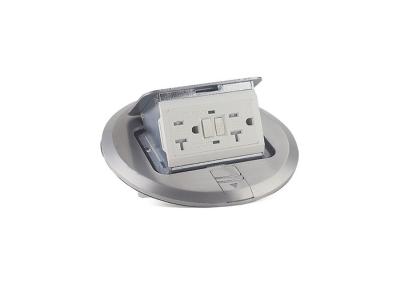 Aluminium Cover IP Rated Floor Box Circle Shape With Cast - Iron Junction Box