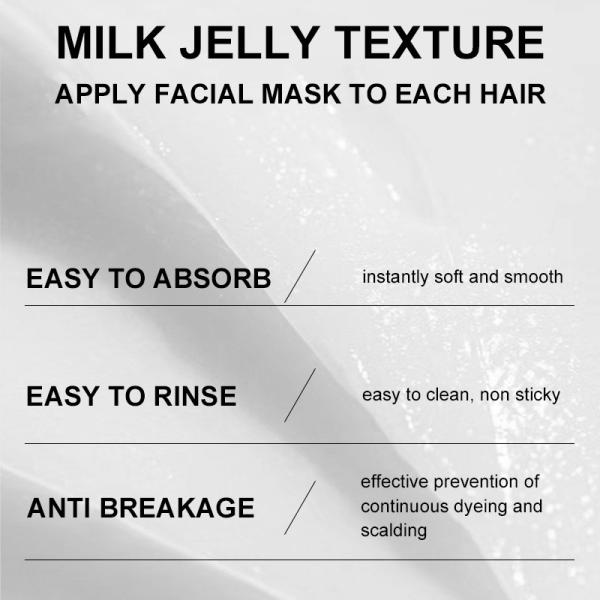 Protein Hair Care Cream For Damaged Hair , Home Use Hair Smoothening Cream