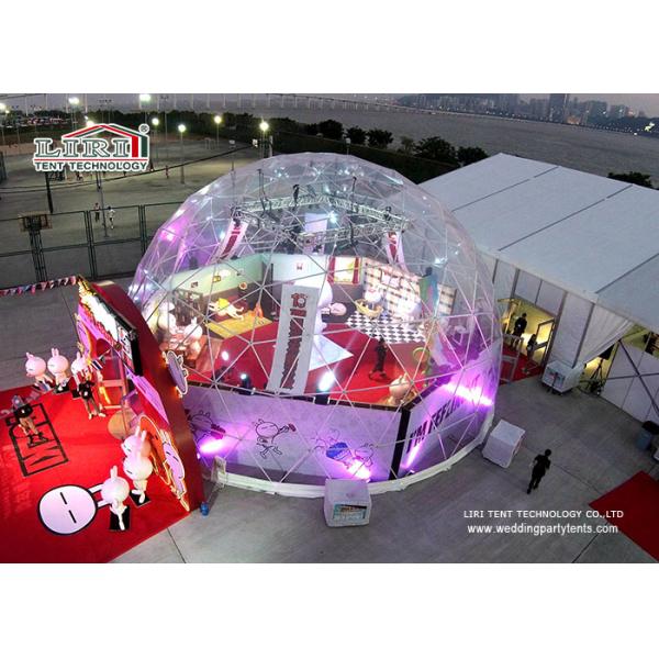 шатры для на открытом воздухе масленицы, шатер геодезического купола ясности диаметра 14м верхние купола ПВК