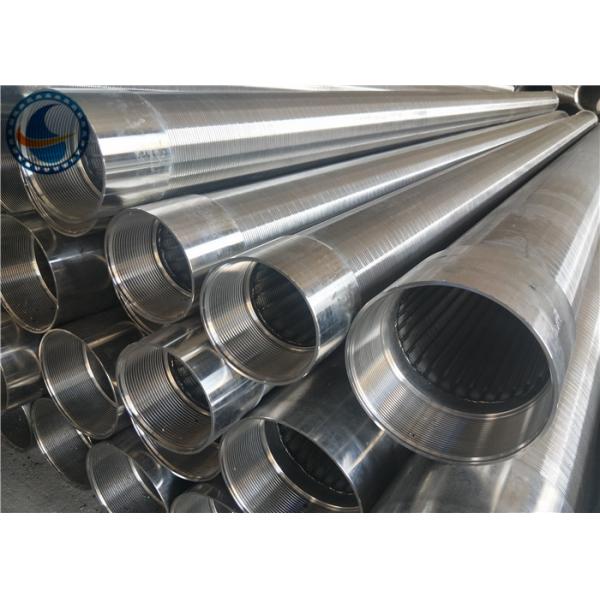 Low Carbon Steel Galvanized Water Well Screen Energy Saving With Large Open Area