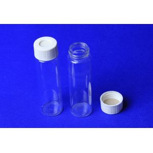 Стеклянная бутыль с реактивом лаборатории, бутылка бутылей с реактивом химического реактива прозрачная УЛЬТРАФИОЛЕТОВАЯ стеклянная с завинчивой пробкой