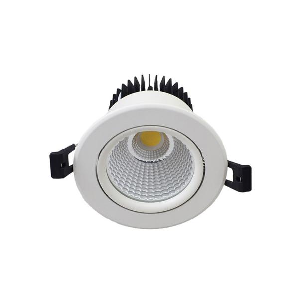 Warm White Indoor LED Downlights 7w Aluminum Lamp Body For Indoor Wall Cabinet