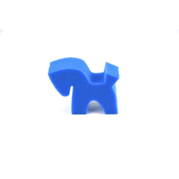 Yellow Sponge 14cm*11cm*3.8cm or 21.5cm Horse Grooming Tools shaped like a horse