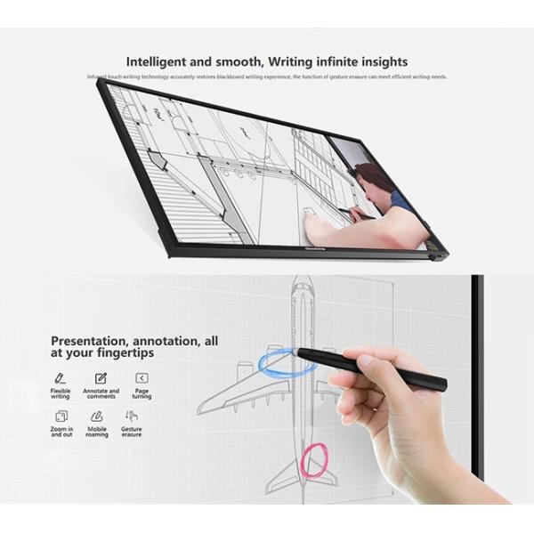 ODM Smart Board Interactive Flat Panel 60 Inch Touch Screen Monitor