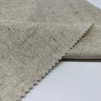 Linen Viscso Dyed Yarn Cotton Fabric Low Shrinkage