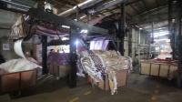 machine continue 45KW de vapeur de boucle de textile de contenu de 420m
