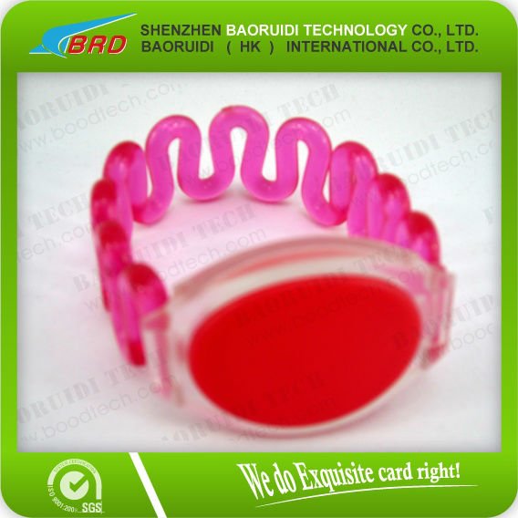 Water proof RFID Silicone Wristband