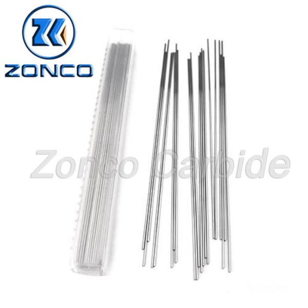 Polishing Surface Tungsten Carbide Rod 330mm Length , Grain Size 0.6μM