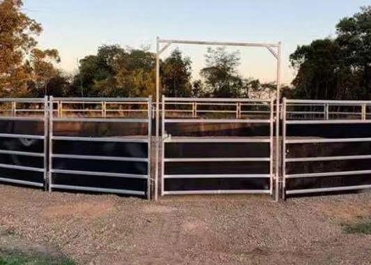 Heavy Duty Galvanized Odm Portable Corral Panels 1.8*3.37m