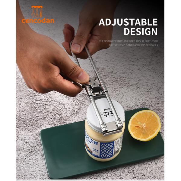 Custom Size Household Metal and Plastic Bottle Opener with Non-Slip Grip Twist Cap Openers