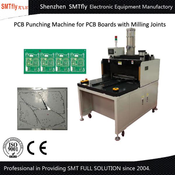Máquina de perfuração PCB de placa telefônica pneumática 0,45Pa, equipamento de despanelização de PCB
