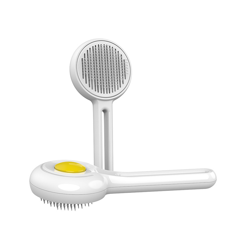 Self‑Cleaning Pet Slicker Brush Mould & Finished Product