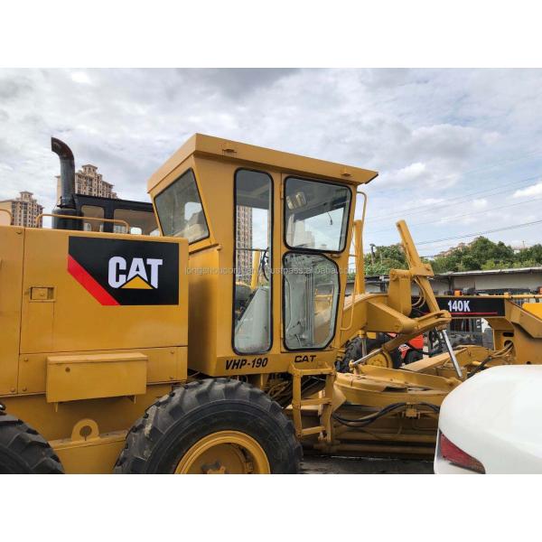 1200 Working Hours CAT Used Motor Grader 12H 14H 1200H 1400H 140K with Cummins Engine